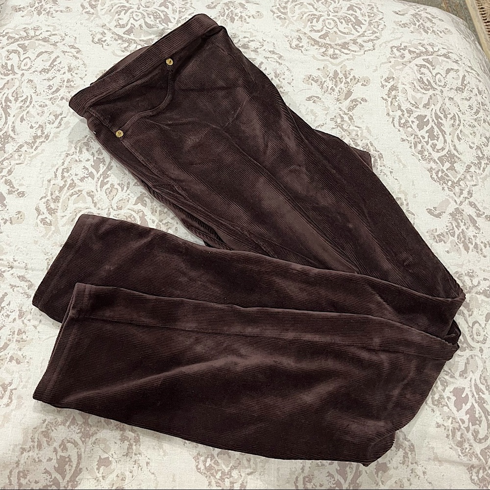 Brown Michael Kors corduroy pants